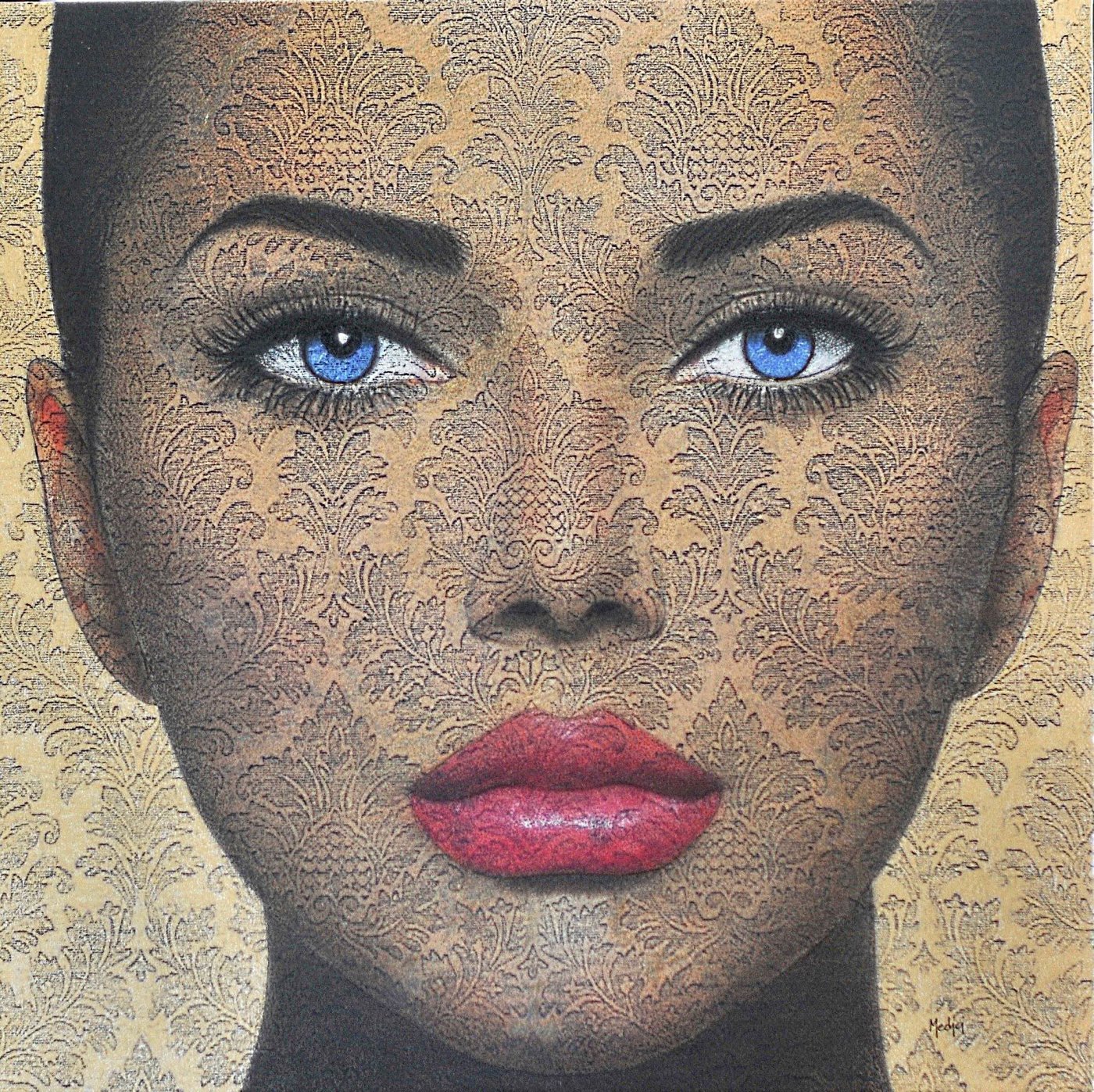 METAMORFOSI 76 — 2022 · 100 × 100 cm CAPRI