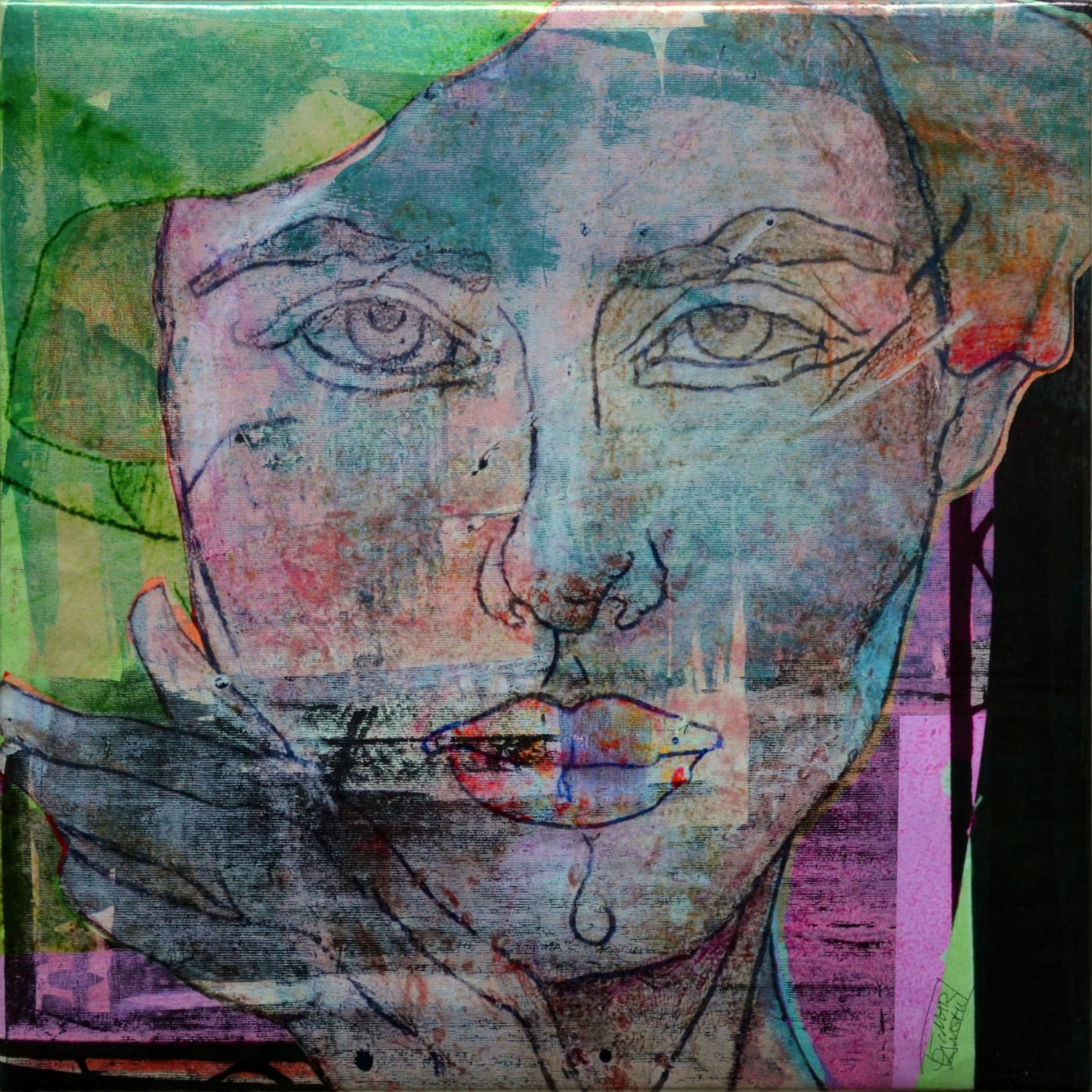 ELECTRIC FEMALE   Kristall morbida — 35 × 35