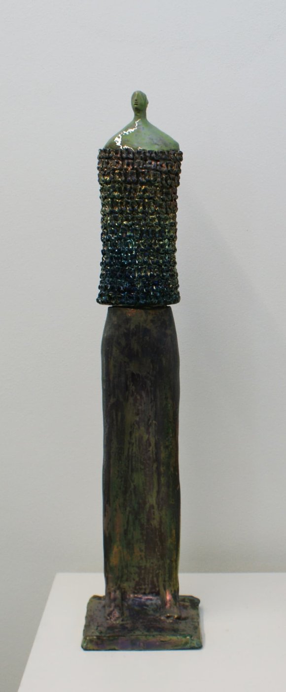 Guerrera_Bronze_Keramik 1000cm