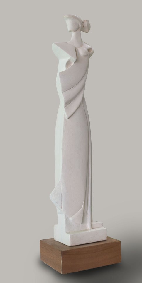 SIBILA DI PROFILO — Keramik   14x16x66cm