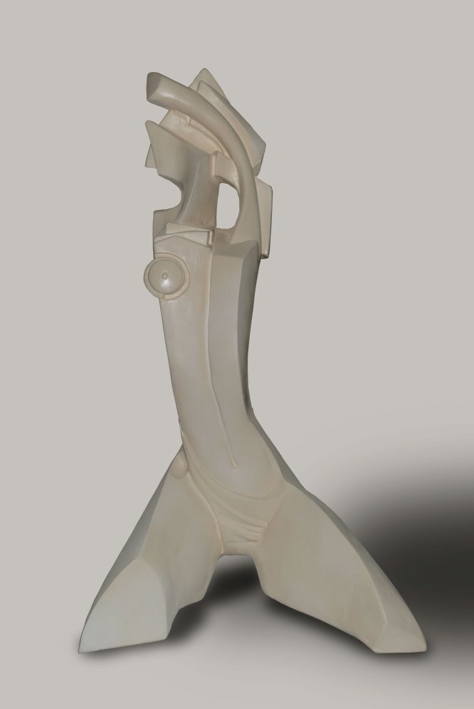 NUDO AFRICANO — Keramik   30x43x74cm